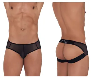 Clothing_Clever_Mens Underwear Clever 1228 Demon Jockstrap Color Black