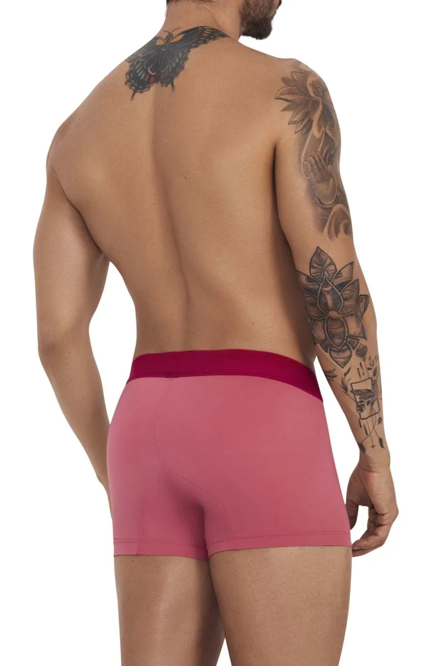 Clothing_Clever_Mens Underwear Clever 1235 Fervor Trunks Color Pink