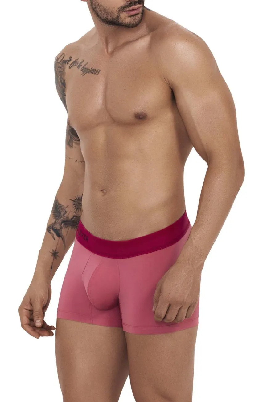 Clothing_Clever_Mens Underwear Clever 1235 Fervor Trunks Color Pink