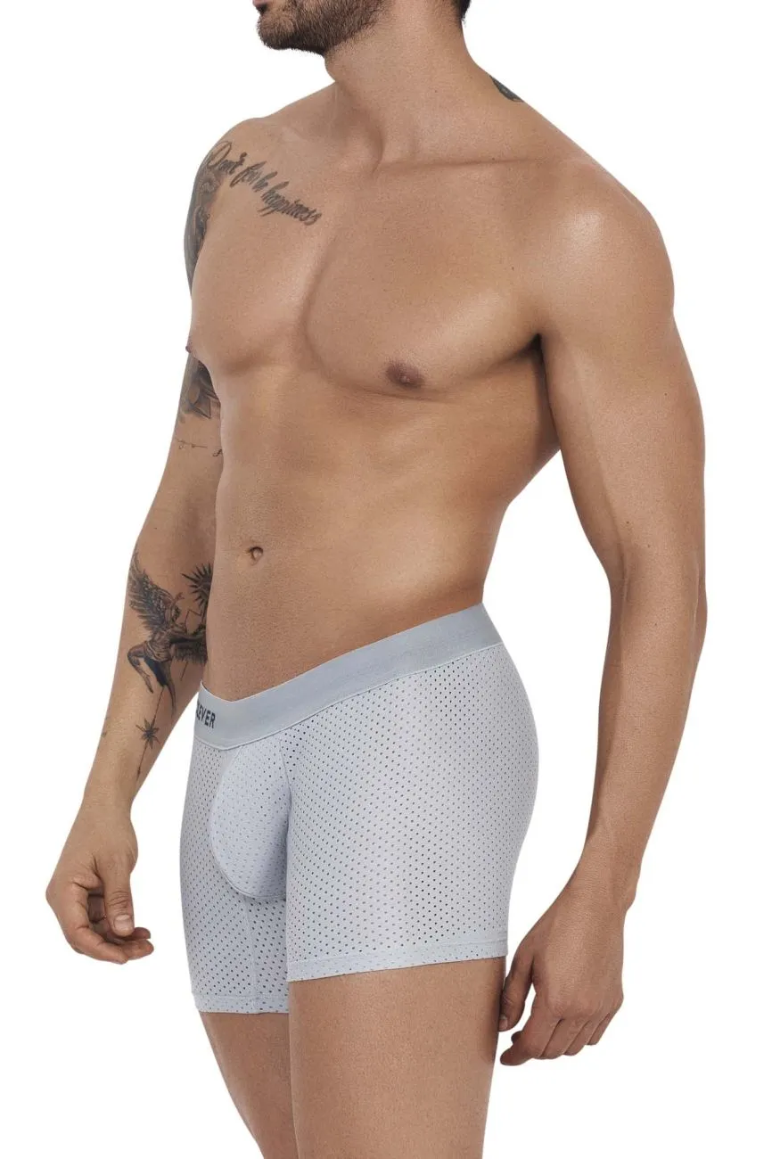 Clothing_Clever_Mens Underwear Clever 1260 Euphoria Boxer Briefs Color Gray