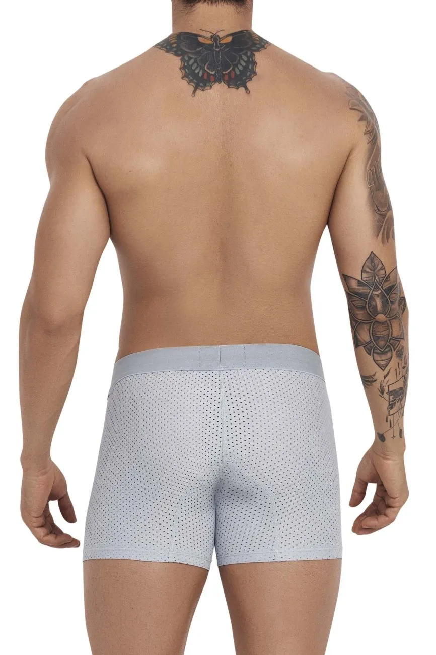 Clothing_Clever_Mens Underwear Clever 1260 Euphoria Boxer Briefs Color Gray