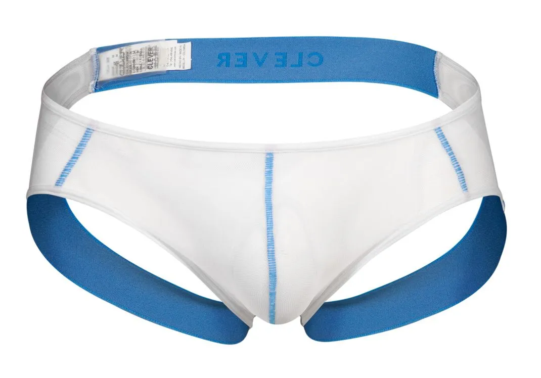 Clothing_Clever_Mens Underwear Clever 1314 Hunch Jockstrap Color White