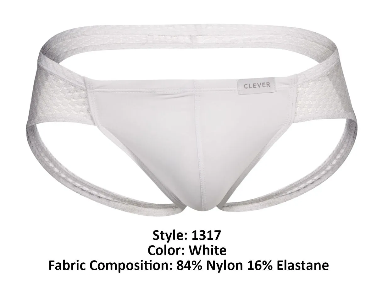Clothing_Clever_Mens Underwear Clever 1317 Urge Jockstrap Color White