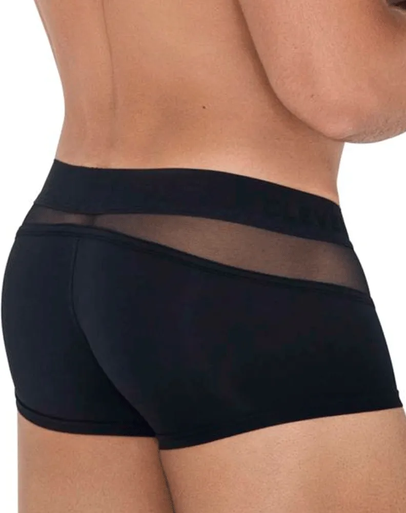 Clothing_Clever_Mens Underwear Clever 1511 Caspian Trunks Black