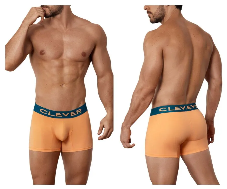 Clothing_Clever_Mens Underwear Clever 1578 Coque Boxer Briefs Color Orange