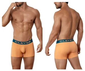 Clothing_Clever_Mens Underwear Clever 1578 Coque Boxer Briefs Color Orange