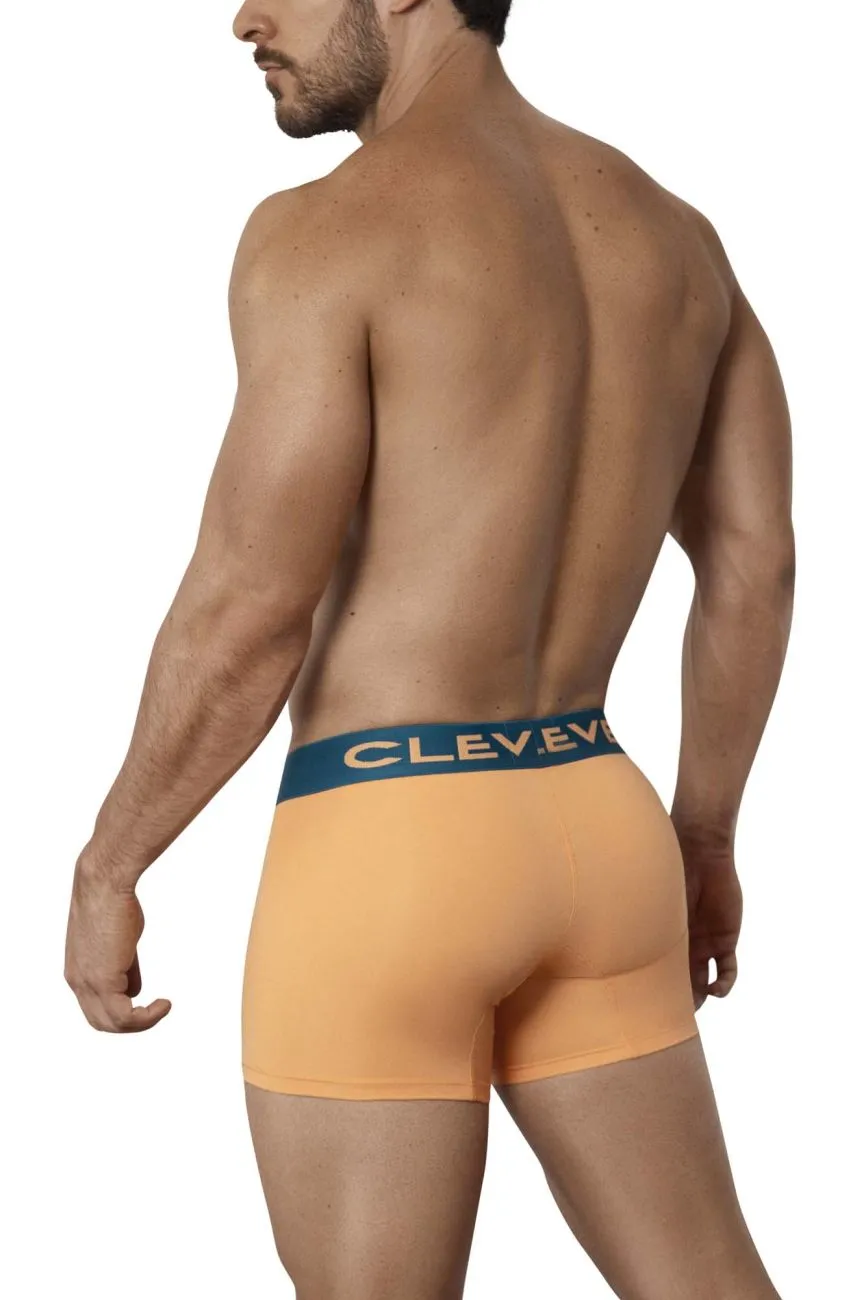 Clothing_Clever_Mens Underwear Clever 1578 Coque Boxer Briefs Color Orange