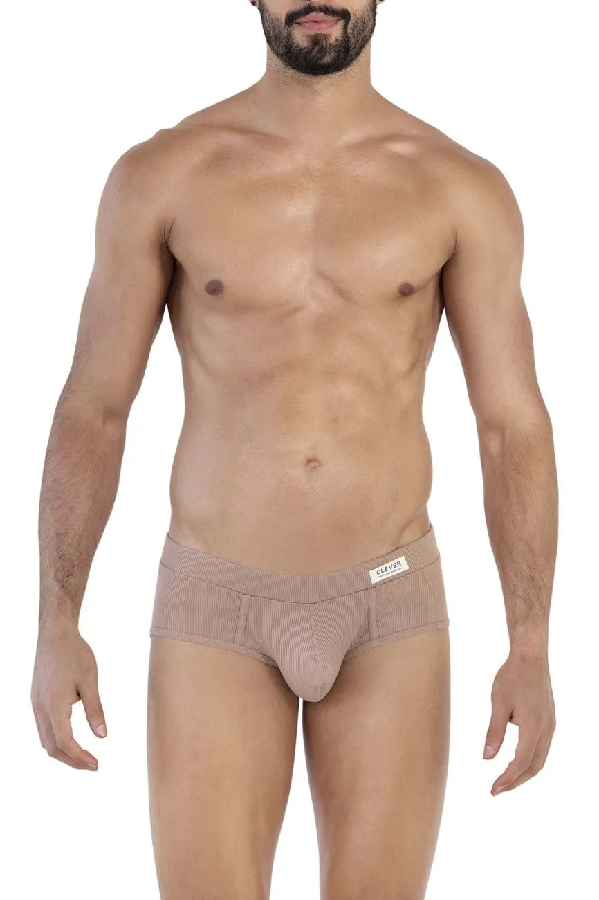 Clothing_Clever_Mens Underwear Clever 1605 Spirit Briefs Color Brown