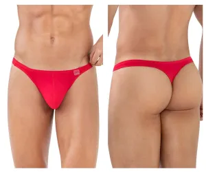 Clothing_Clever_Mens Underwear Clever 1609 Beatnik Thongs Color Red