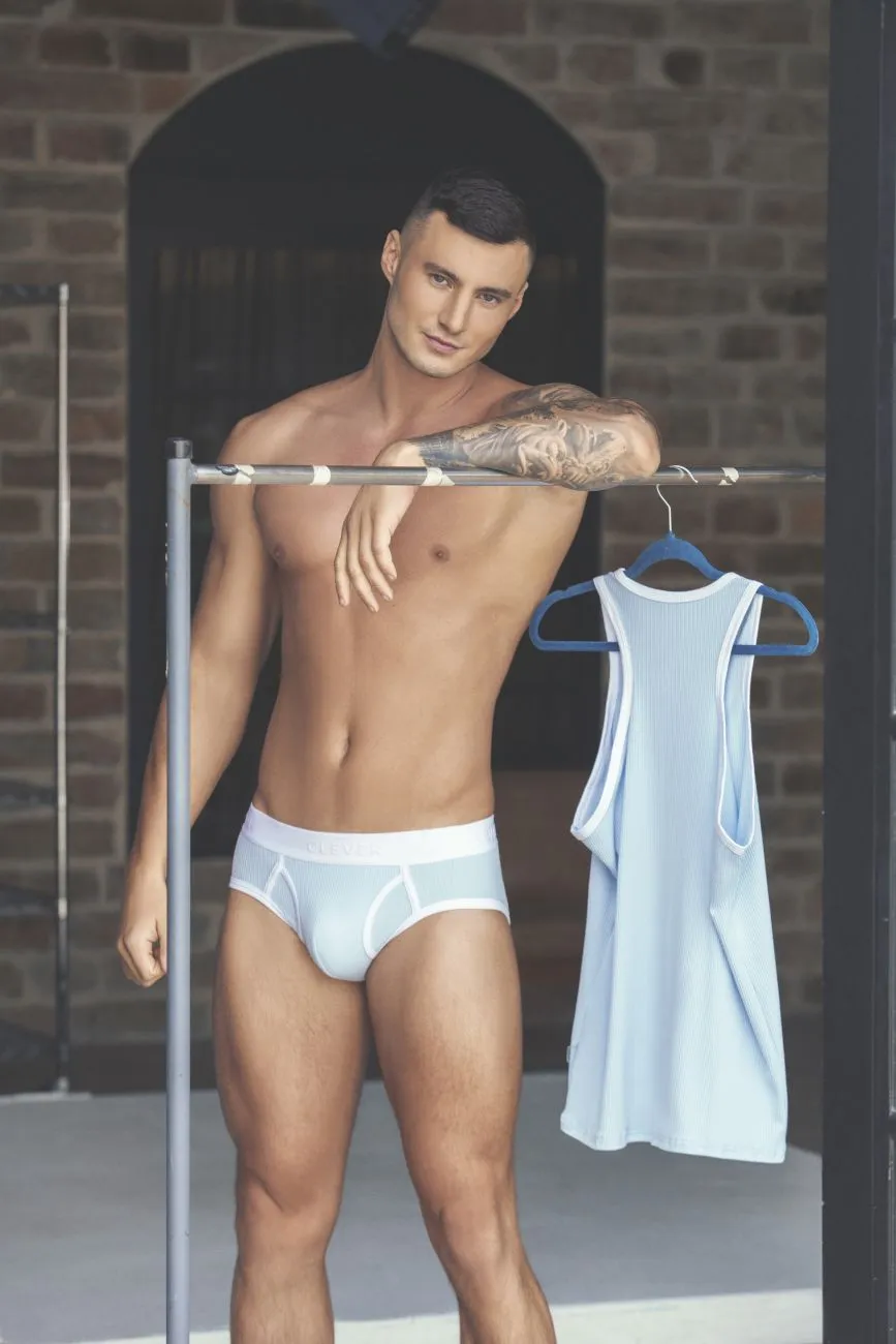 Clothing_Clever_Mens Underwear Clever 1615 Urbano Briefs Color Blue
