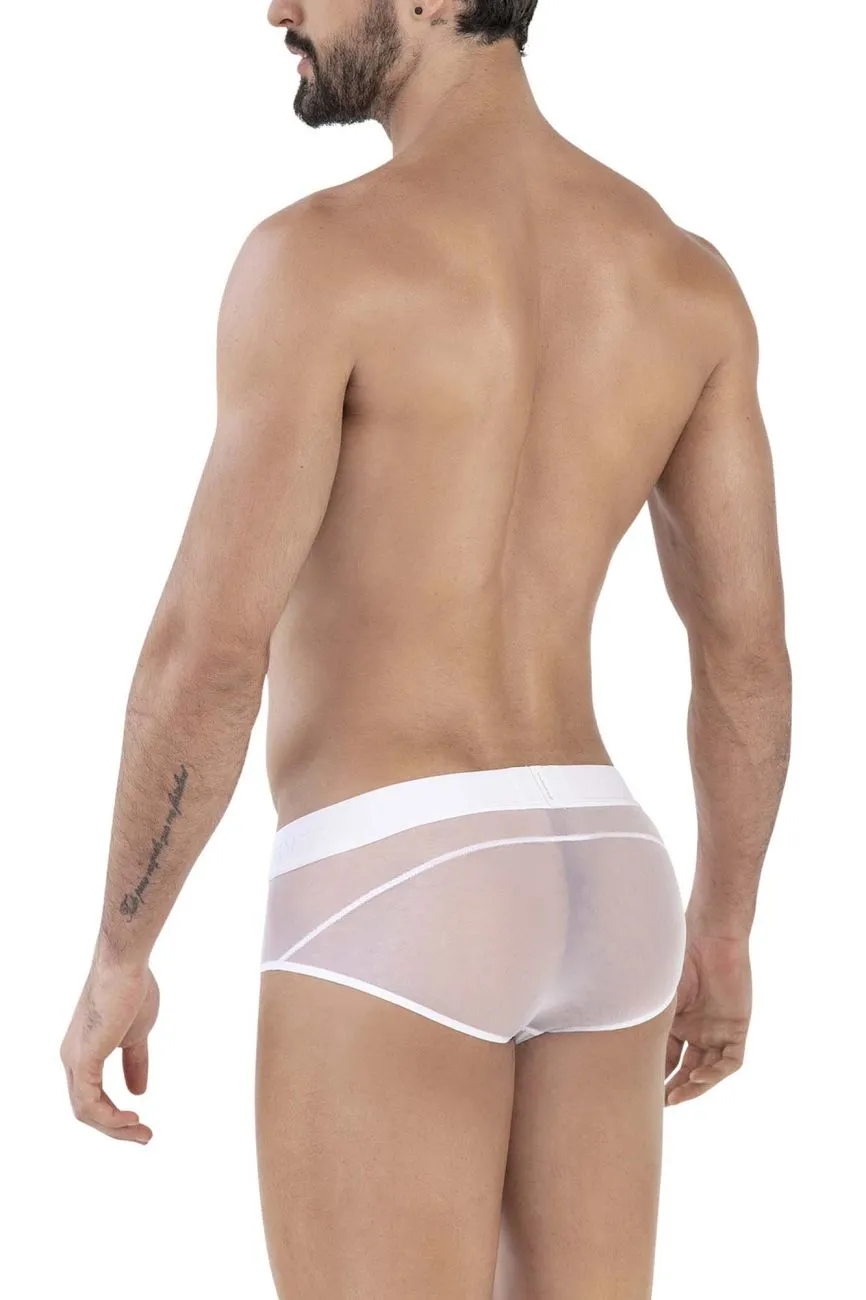 Clothing_Clever_Mens Underwear Clever 1626 Yin Yang Briefs Color White