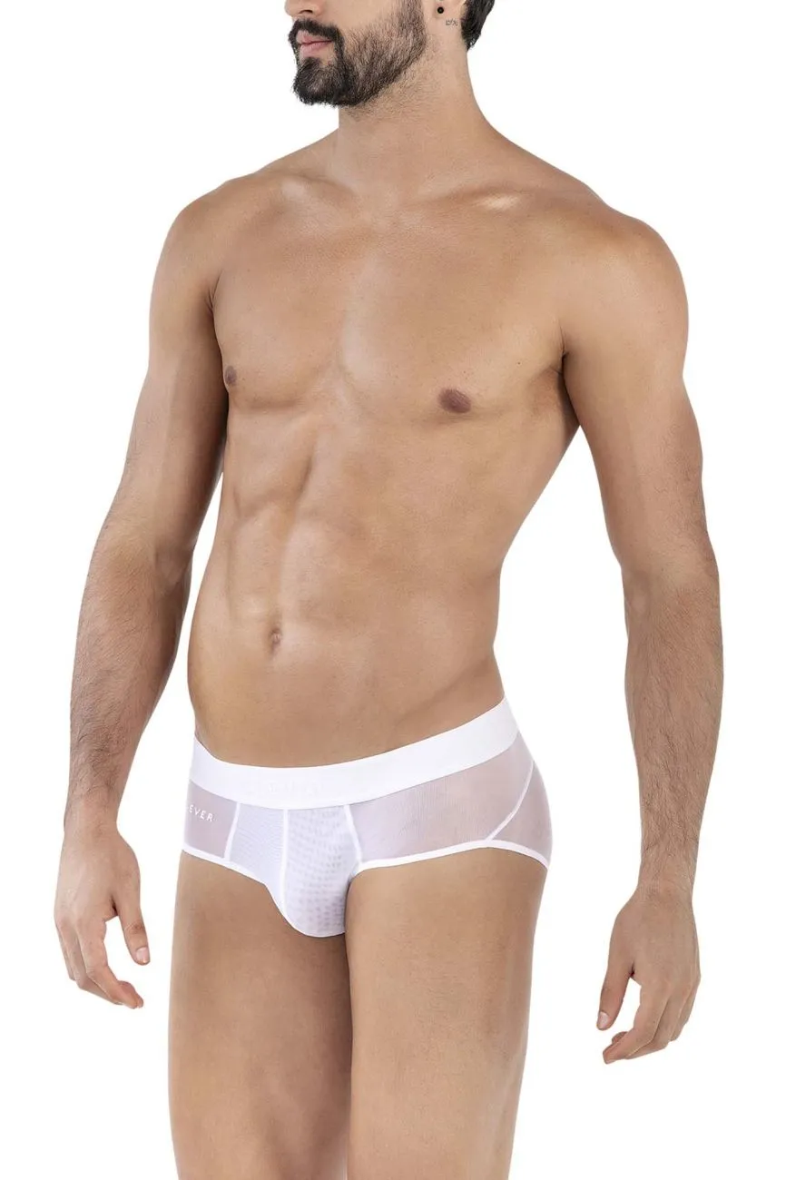 Clothing_Clever_Mens Underwear Clever 1626 Yin Yang Briefs Color White