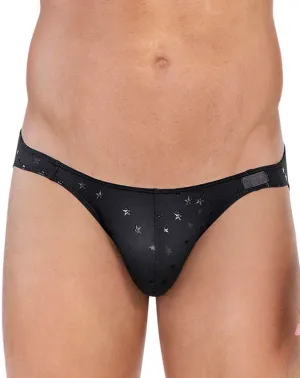 Clothing_Clever_Mens Underwear Clever 1633 Illusion Bikini Black