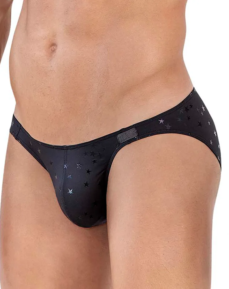 Clothing_Clever_Mens Underwear Clever 1633 Illusion Bikini Black