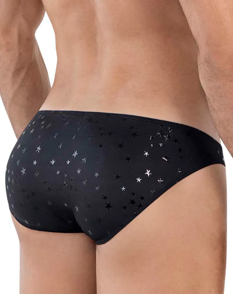 Clothing_Clever_Mens Underwear Clever 1633 Illusion Bikini Black