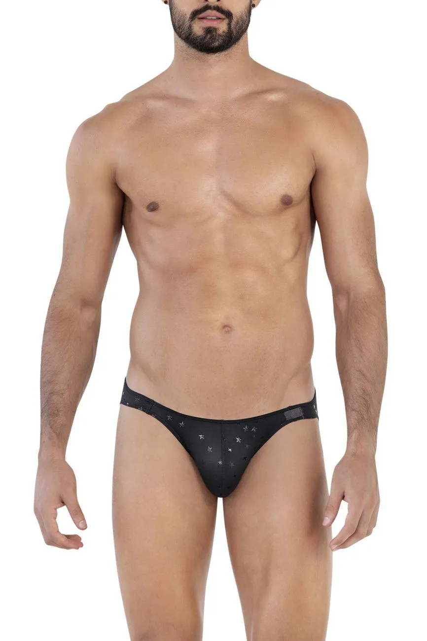 Clothing_Clever_Mens Underwear Clever 1633 Illusion Bikini Color Black
