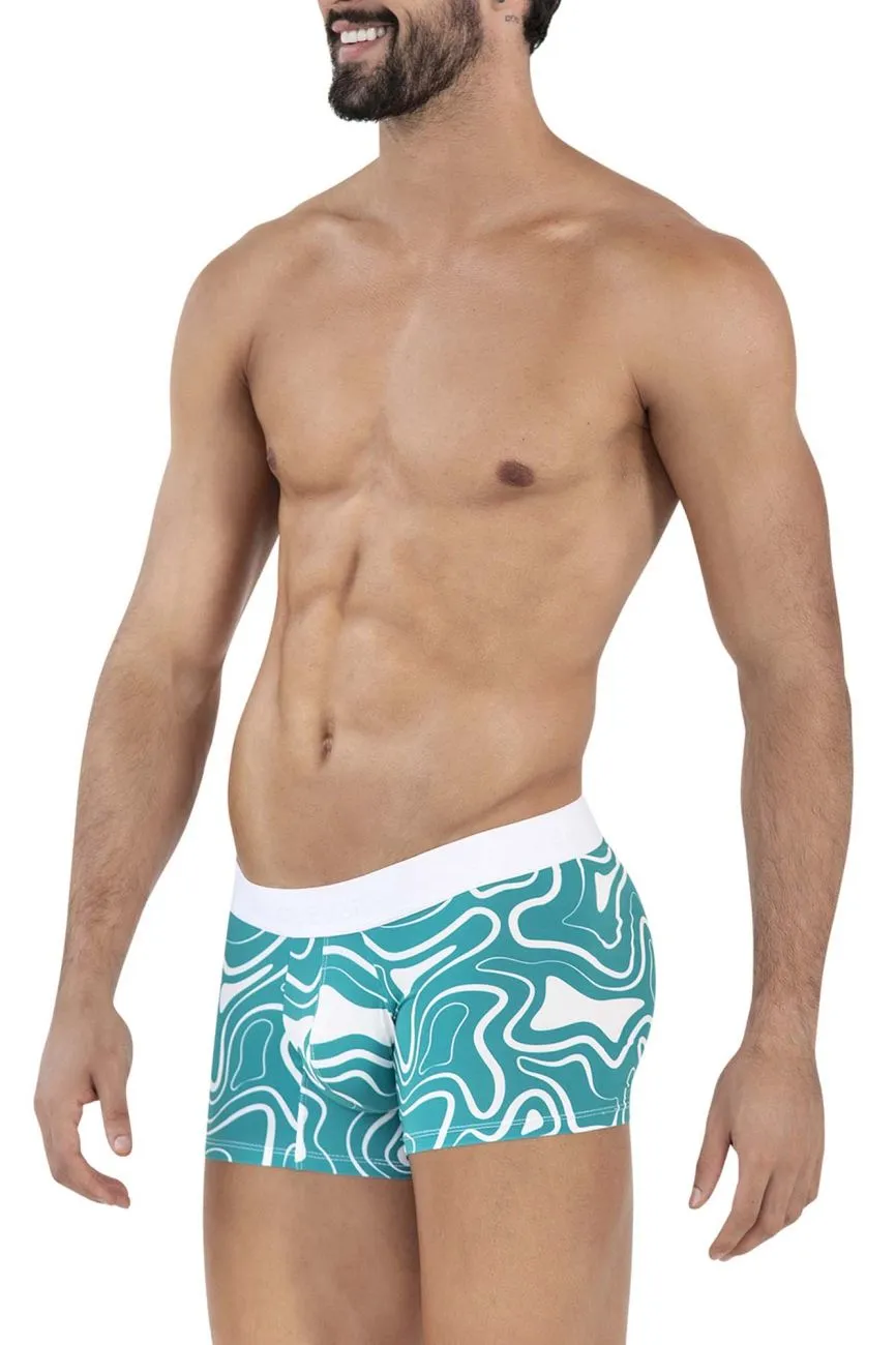 Clothing_Clever_Mens Underwear Clever 1637 Dynamic Trunks Color Green
