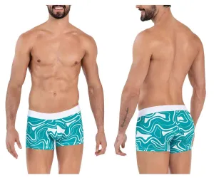 Clothing_Clever_Mens Underwear Clever 1637 Dynamic Trunks Color Green
