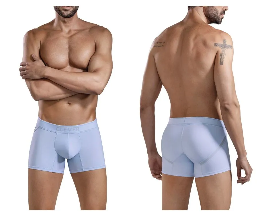 Clothing_Clever_Mens Underwear Clever 1658 Imagination Boxer Briefs Color Blue