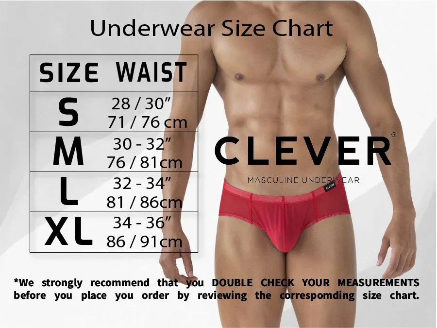 Clothing_Clever_Mens Underwear Clever 1670 Britanica Briefs Color Brown