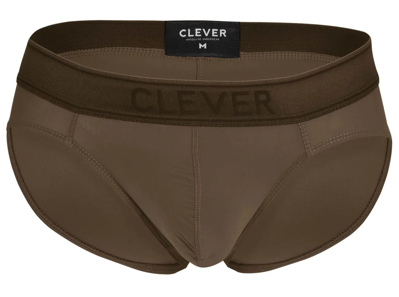 Clothing_Clever_Mens Underwear Clever 1670 Britanica Briefs Color Brown