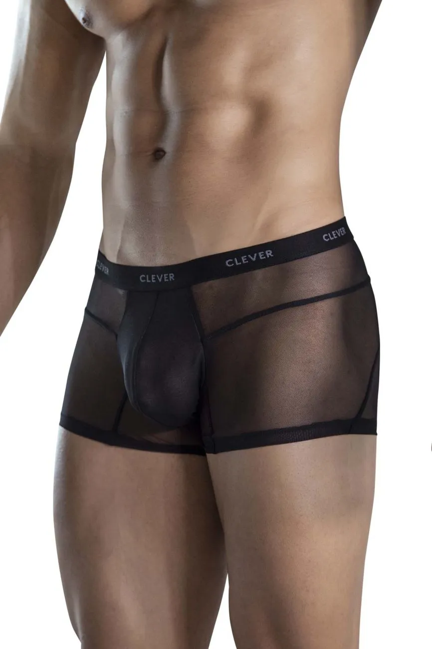 Clothing_Clever_Mens Underwear Clever 1673 Legend Trunks Color Black