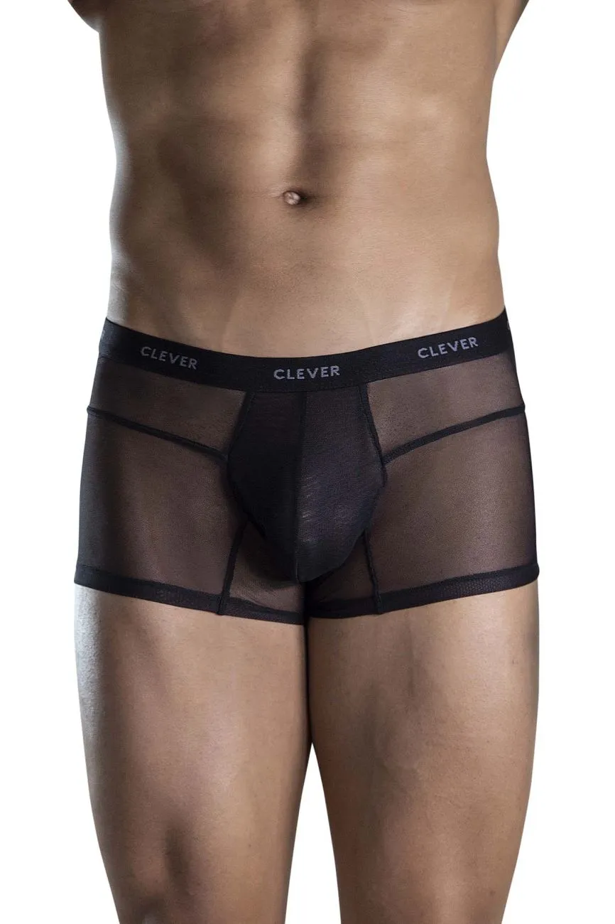 Clothing_Clever_Mens Underwear Clever 1673 Legend Trunks Color Black