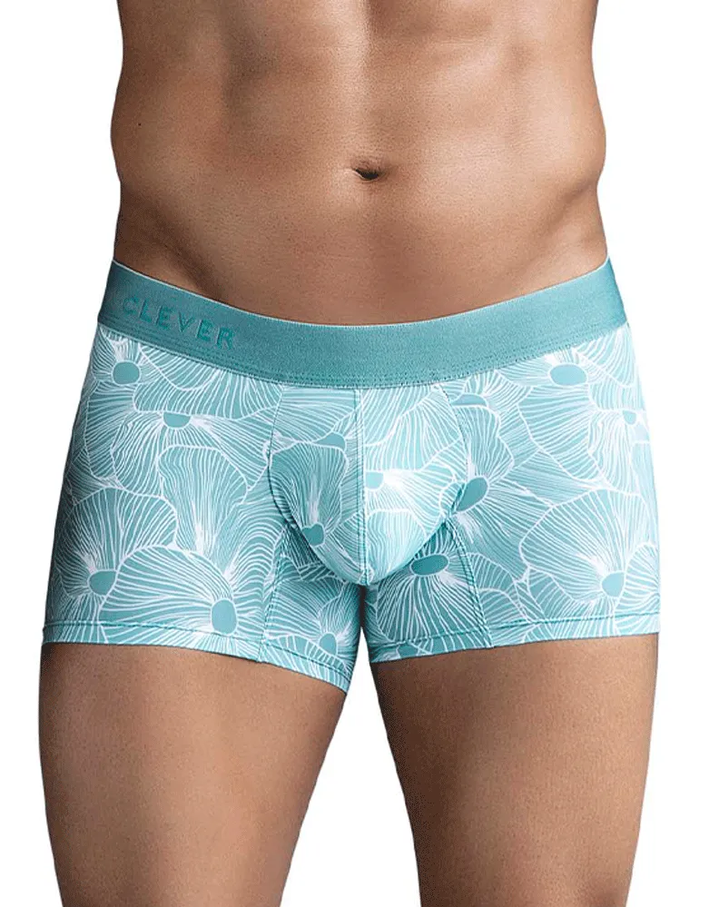 Clothing_Clever_Mens Underwear Clever 1729 Rose Trunks Green