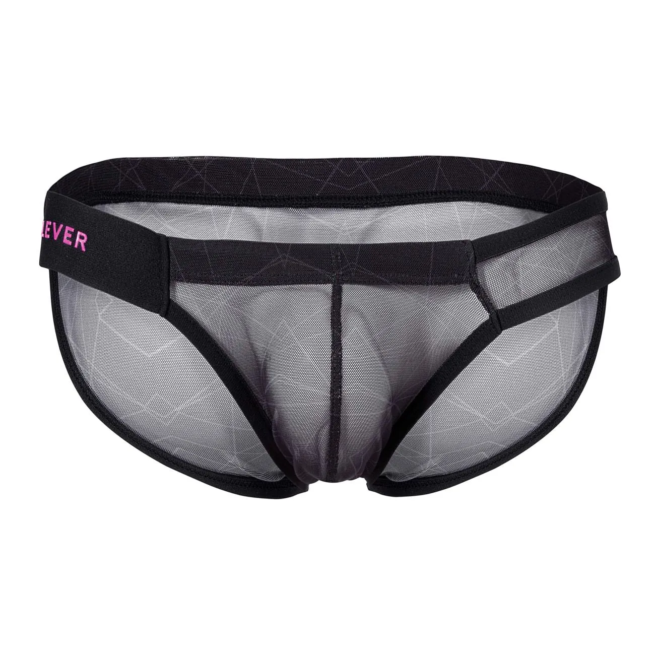 Clothing_Clever_Mens Underwear Clever 1747 Geometric Bikini Color Black