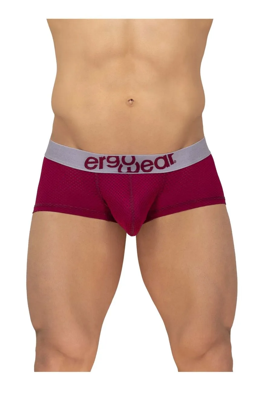 Clothing_Ergowear_Mens Underwear ErgoWear EW1217 MAX Trunks Color Burgundy