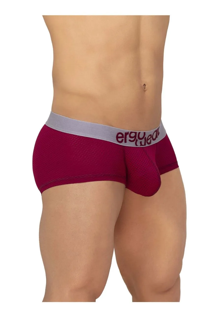Clothing_Ergowear_Mens Underwear ErgoWear EW1217 MAX Trunks Color Burgundy