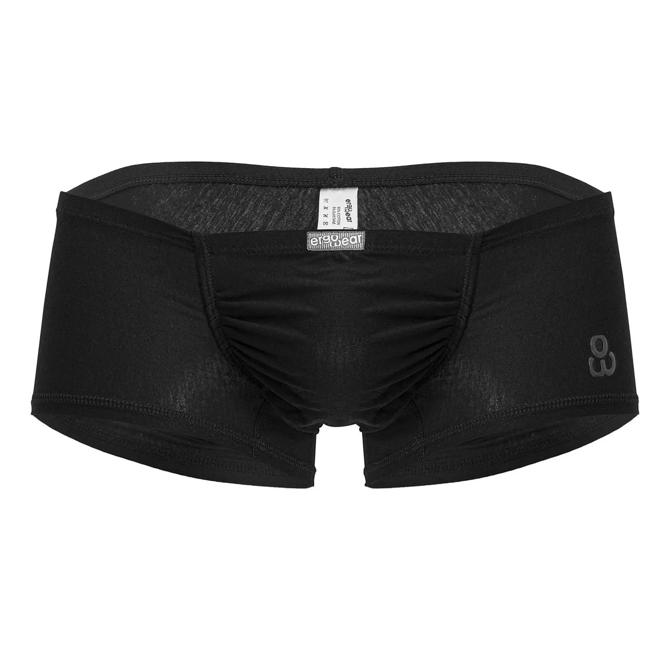 Clothing_Ergowear_Mens Underwear ErgoWear EW1728 FEEL GR8 Cotton Trunks Color Black