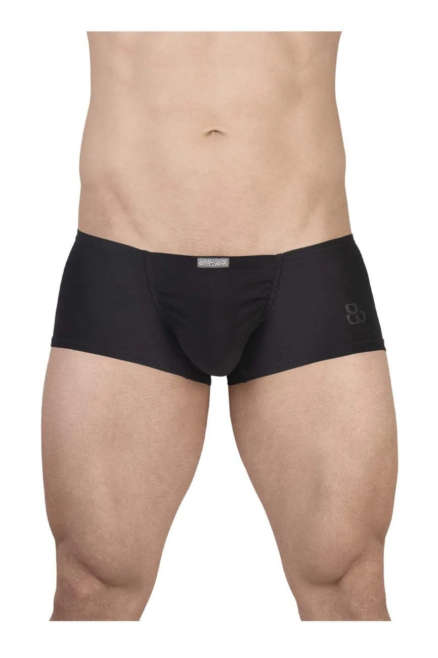 Clothing_Ergowear_Mens Underwear ErgoWear EW1728 FEEL GR8 Cotton Trunks Color Black
