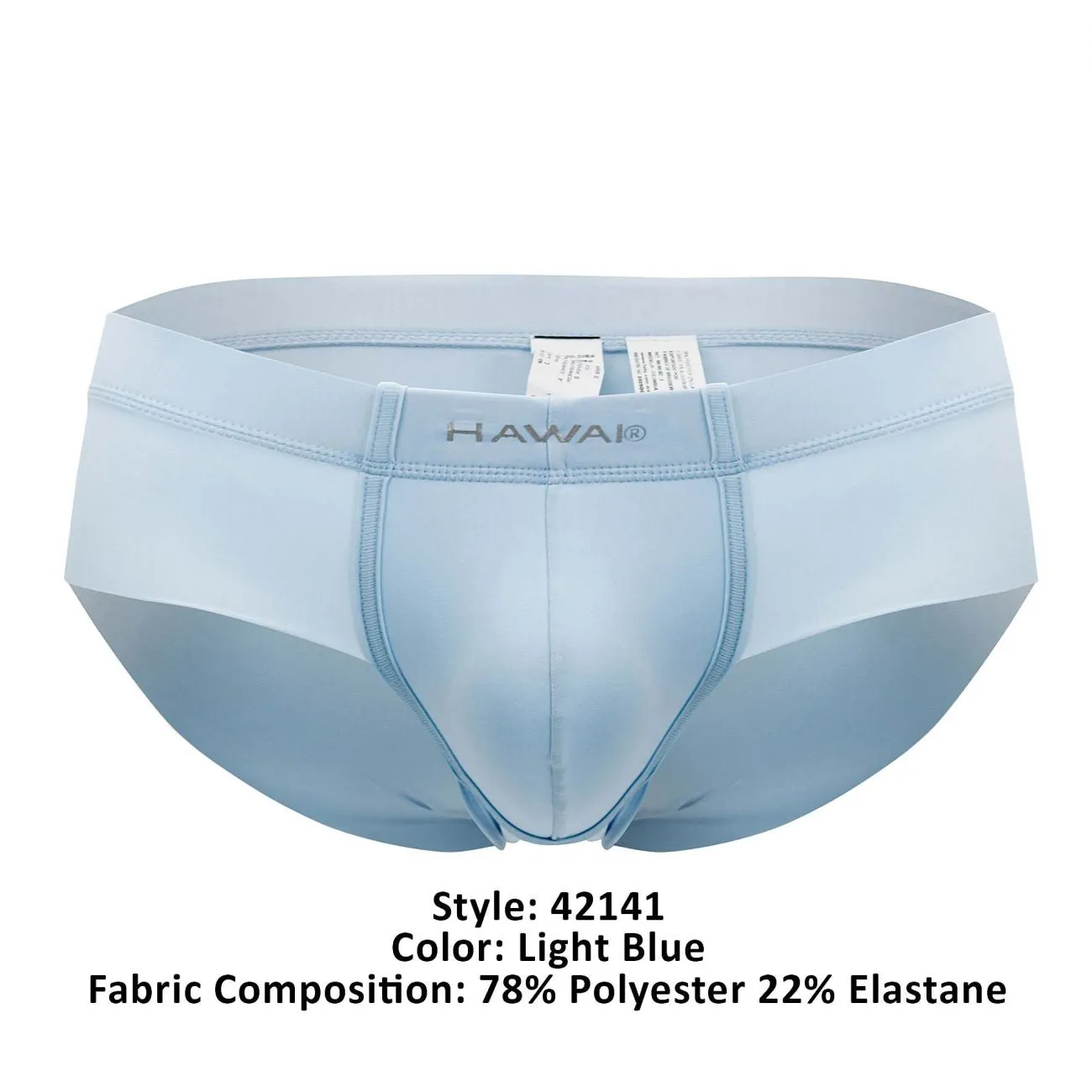 Clothing_Hawair_Mens Underwear HAWAI 42141 Microfiber Briefs Color Light Blue