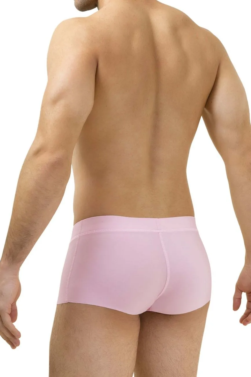 Clothing_Hawair_Mens Underwear HAWAI 42142 Microfiber Trunks Color Pink