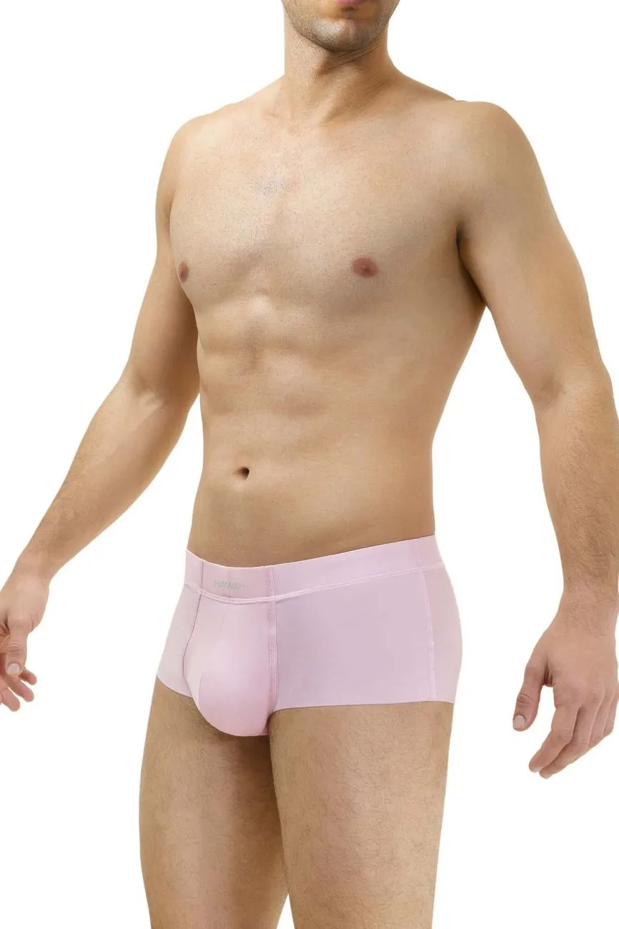 Clothing_Hawair_Mens Underwear HAWAI 42142 Microfiber Trunks Color Pink