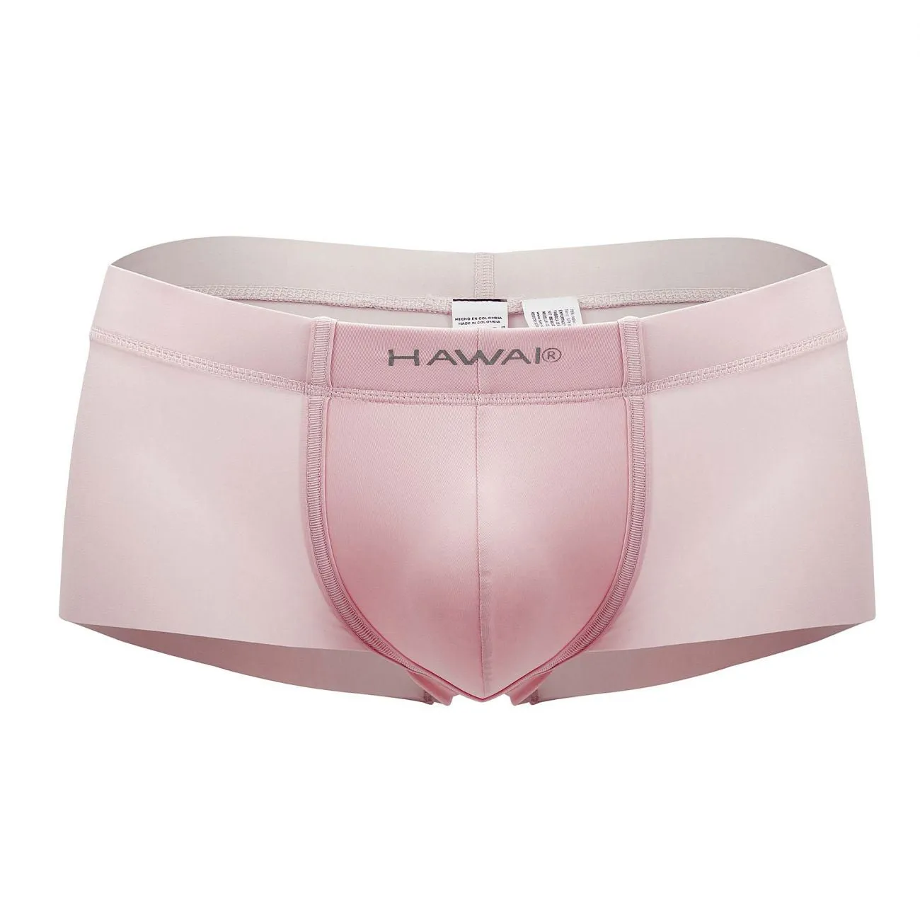 Clothing_Hawair_Mens Underwear HAWAI 42142 Microfiber Trunks Color Pink