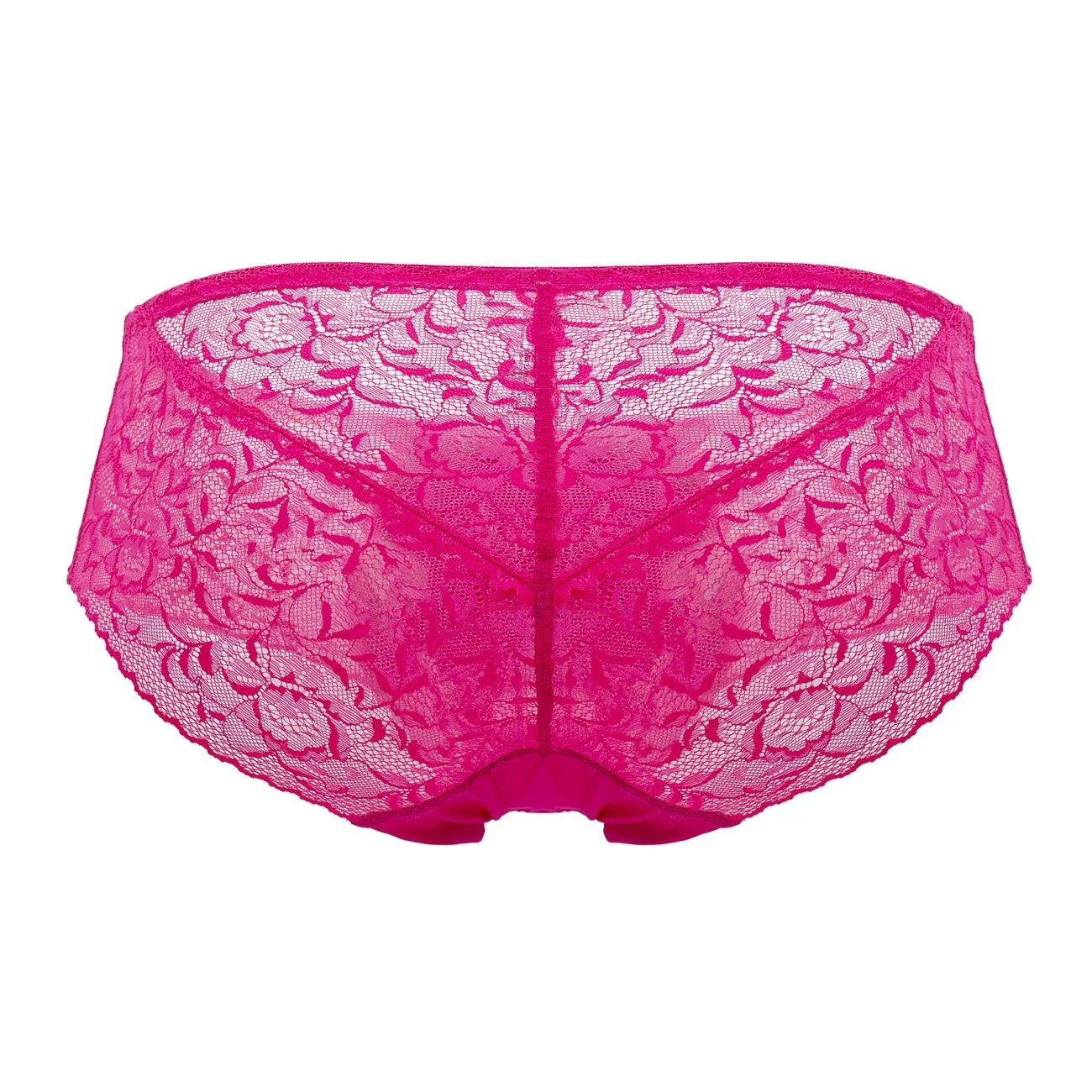 Clothing_Hawair_Mens Underwear HAWAI 42152 Solid Lace Briefs Color Fuchsia