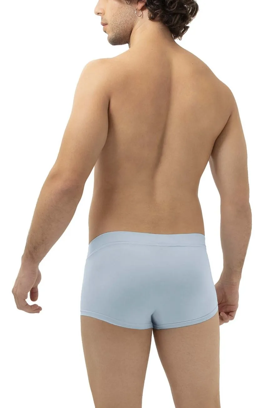 Clothing_Hawair_Mens Underwear HAWAI 42232 Microfiber Trunks Color Light Blue