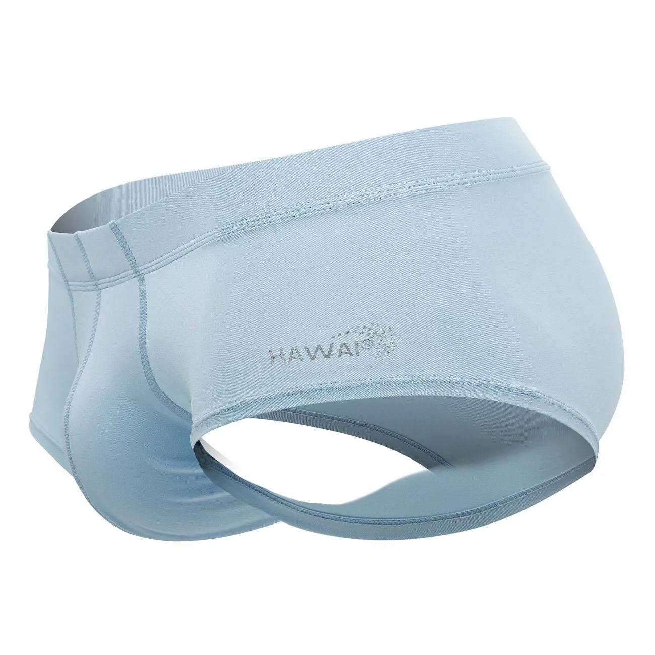 Clothing_Hawair_Mens Underwear HAWAI 42232 Microfiber Trunks Color Light Blue