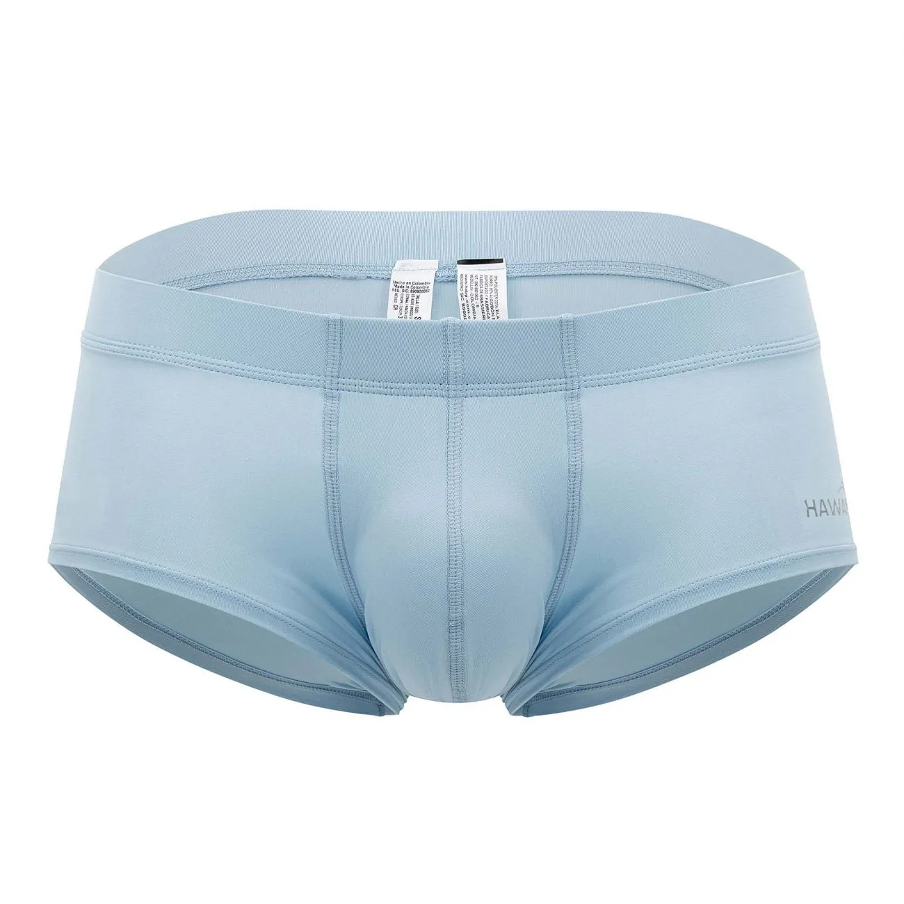 Clothing_Hawair_Mens Underwear HAWAI 42232 Microfiber Trunks Color Light Blue