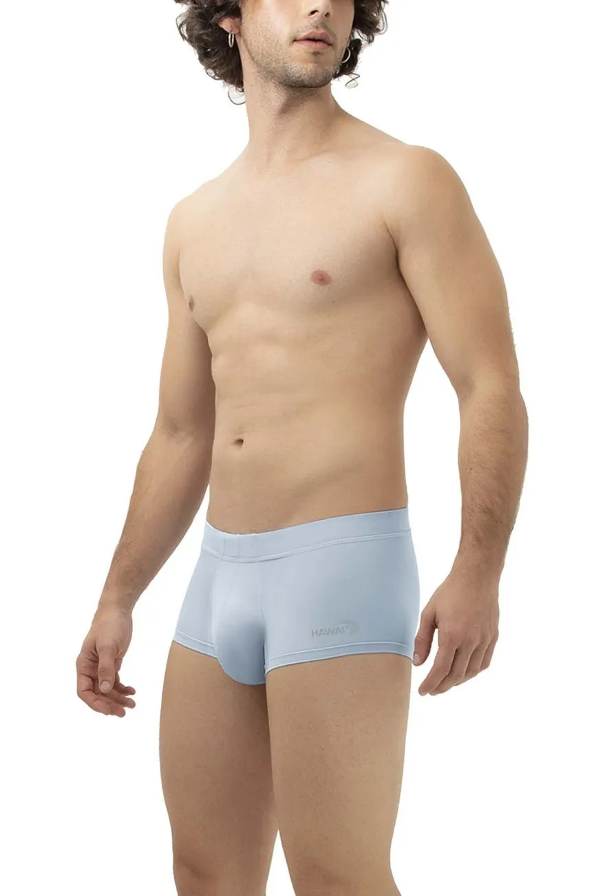 Clothing_Hawair_Mens Underwear HAWAI 42232 Microfiber Trunks Color Light Blue