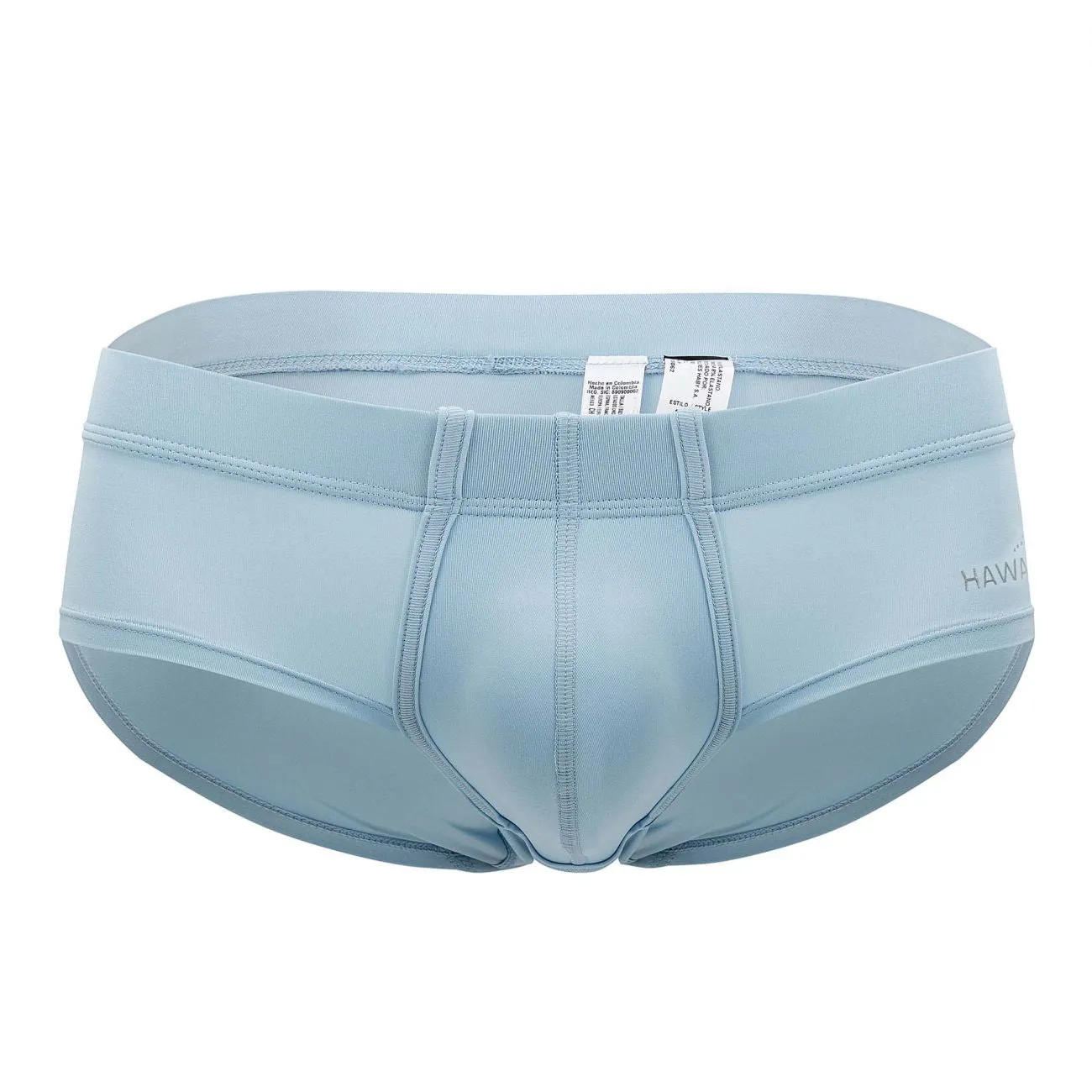 Clothing_Hawair_Mens Underwear HAWAI 42241 Microfiber Briefs Color Light Blue