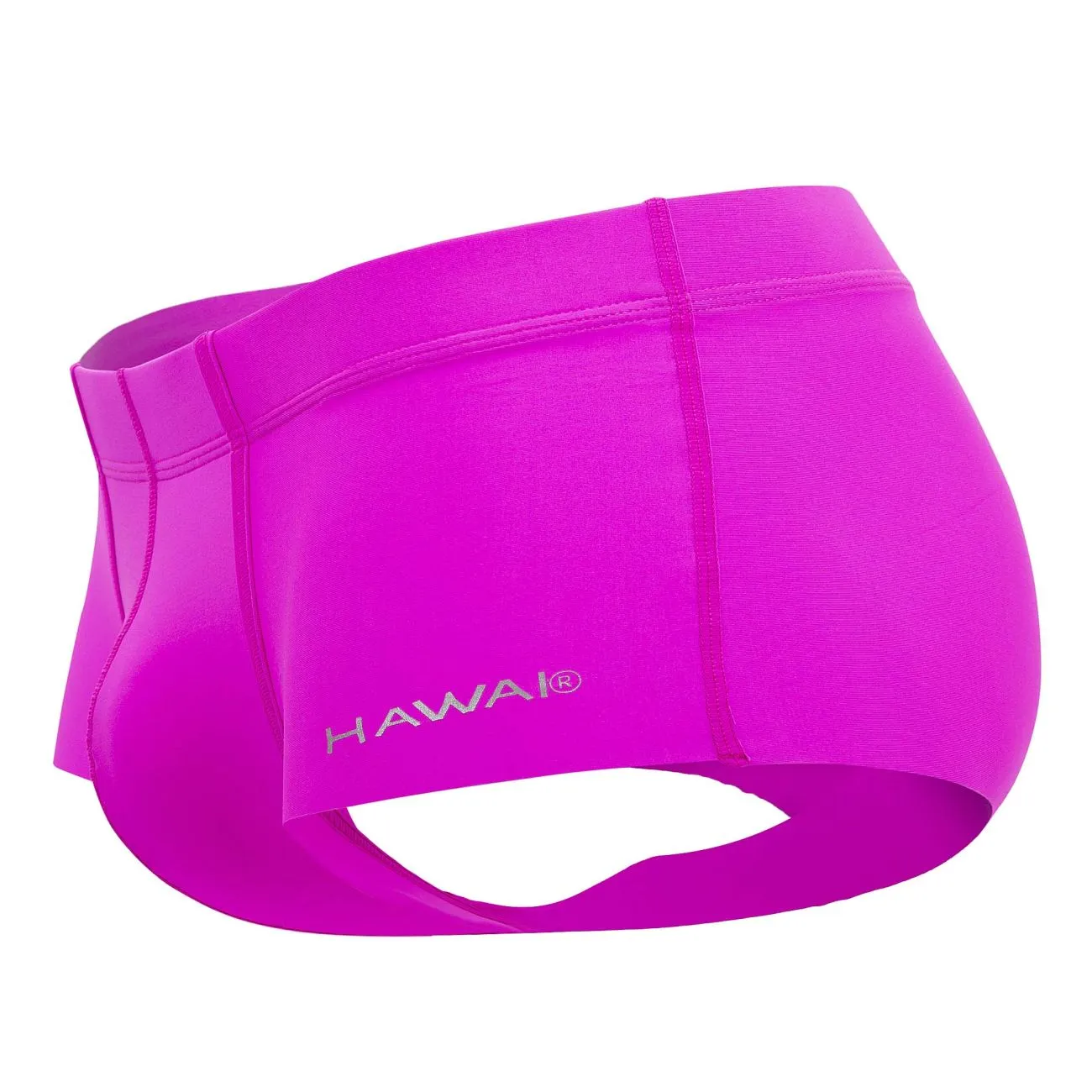 Clothing_Hawair_Mens Underwear HAWAI 42255 Microfiber Trunks Color Magenta