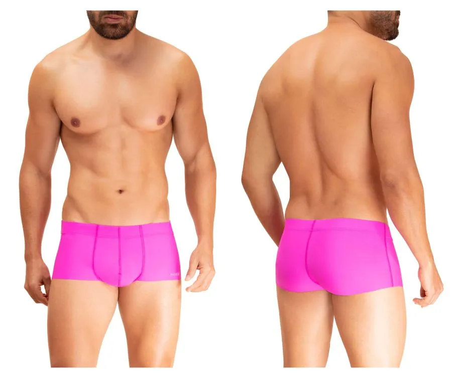 Clothing_Hawair_Mens Underwear HAWAI 42255 Microfiber Trunks Color Magenta