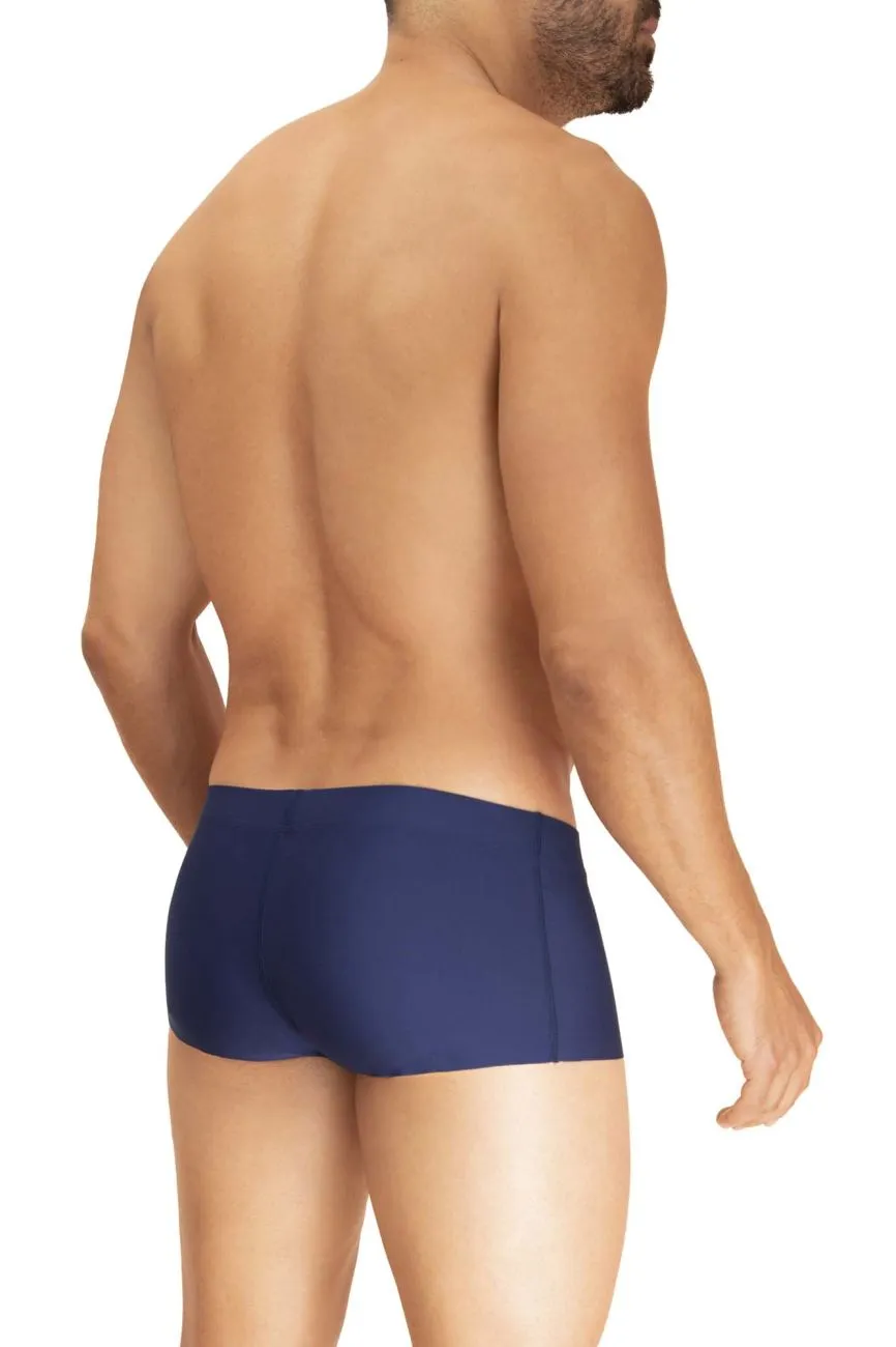 Clothing_Hawair_Mens Underwear HAWAI 42293 Microfiber Trunks Color Dark Blue