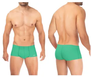Clothing_Hawair_Mens Underwear HAWAI 42308 Microfiber Trunks Color Green