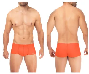 Clothing_Hawair_Mens Underwear HAWAI 42308 Microfiber Trunks Color Orange