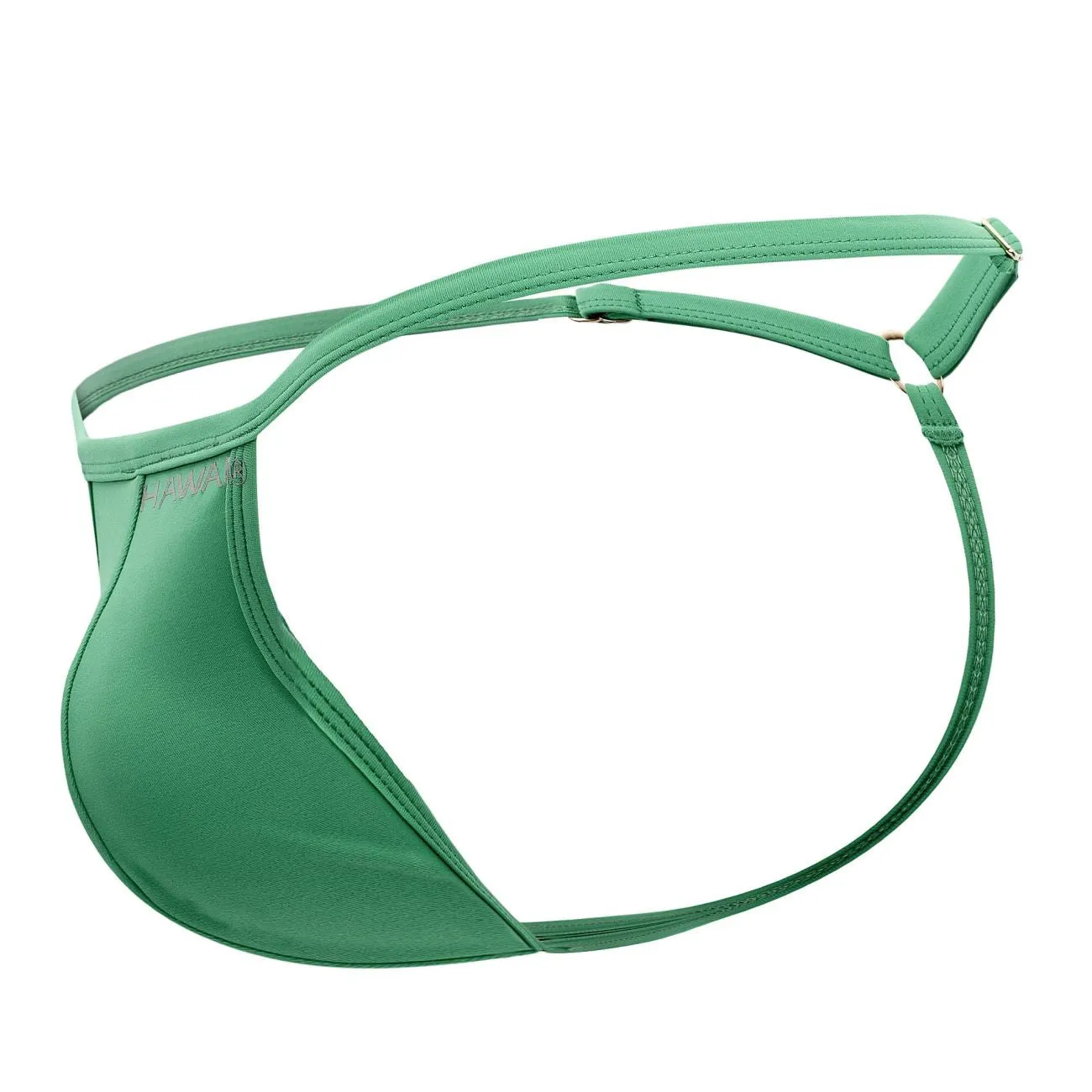 Clothing_Hawair_Mens Underwear HAWAI 42316 Microfiber G-String Color Green