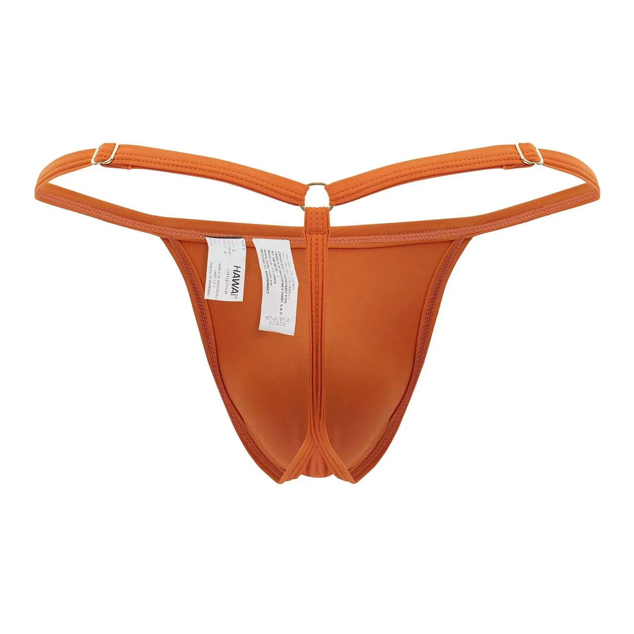 Clothing_Hawair_Mens Underwear HAWAI 42316 Microfiber G-String Color Orange